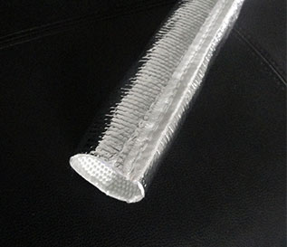 Aluminum foil fiberglass sleeve